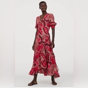 JOHANNA ORTIZ x H&M long wrap dress